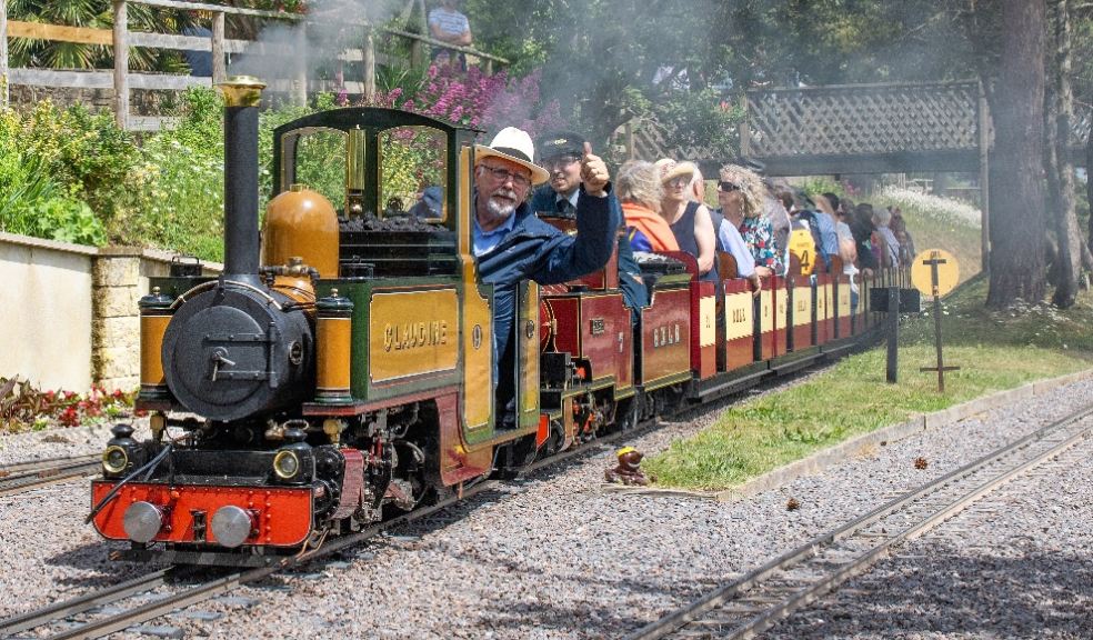 Pictured: Pete Waterman OBE at the controls of locomotive Claudine. Copyright: Craig Tiley.