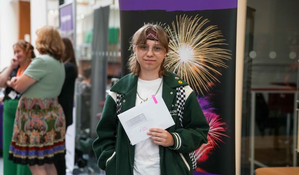 Jagoda Janiszewska celebrates her A level results today.