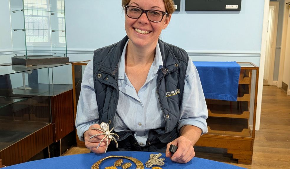 Jennifer Bell from Chilcotts with costume jewellery