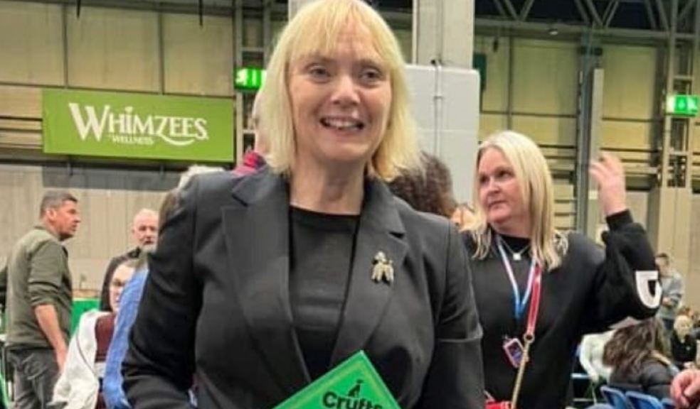 Jo at Crufts.