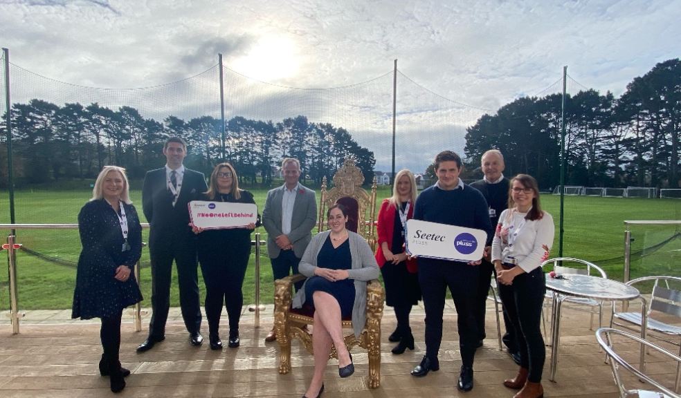Plymouth MP and ex-Army Captain Johnny Mercer met Seetec Pluss and support organisations