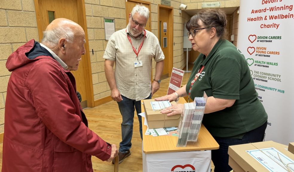 Ken Wood was the first carer to receive his Wellbeing Box 