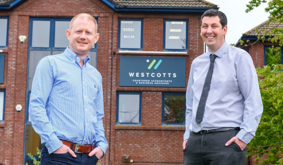 L to R Sean Bolter and Paul Maddock from Westcotts in Plymouth.