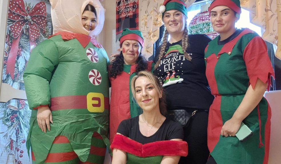 L-R Colleagues Sarah McCaffrey, Michelle Fletcher, Irina Erham, Zoe Cook, Leah Carmody 