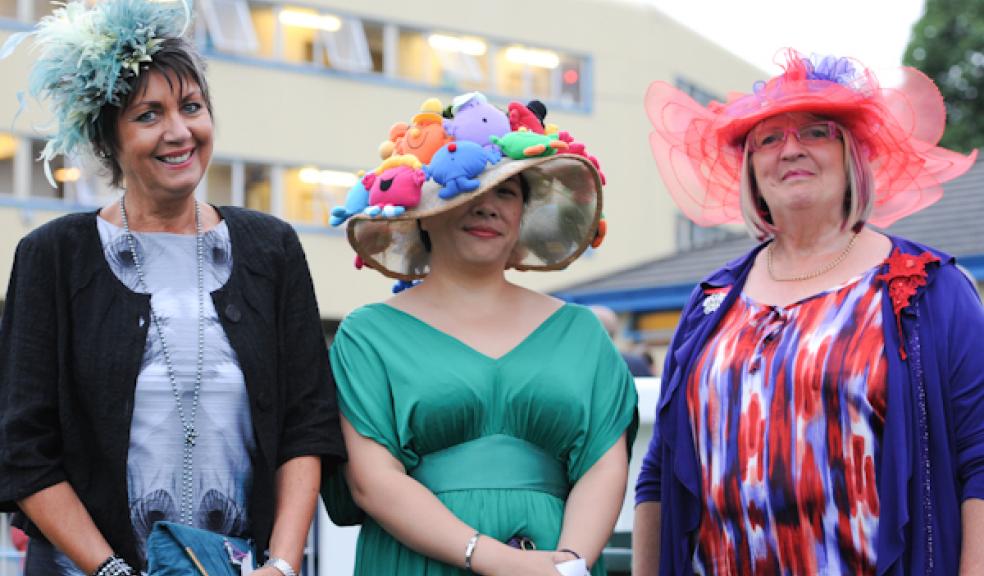 Ladies' Day Best Hat Finalists 2013 - Fran Yau, centre