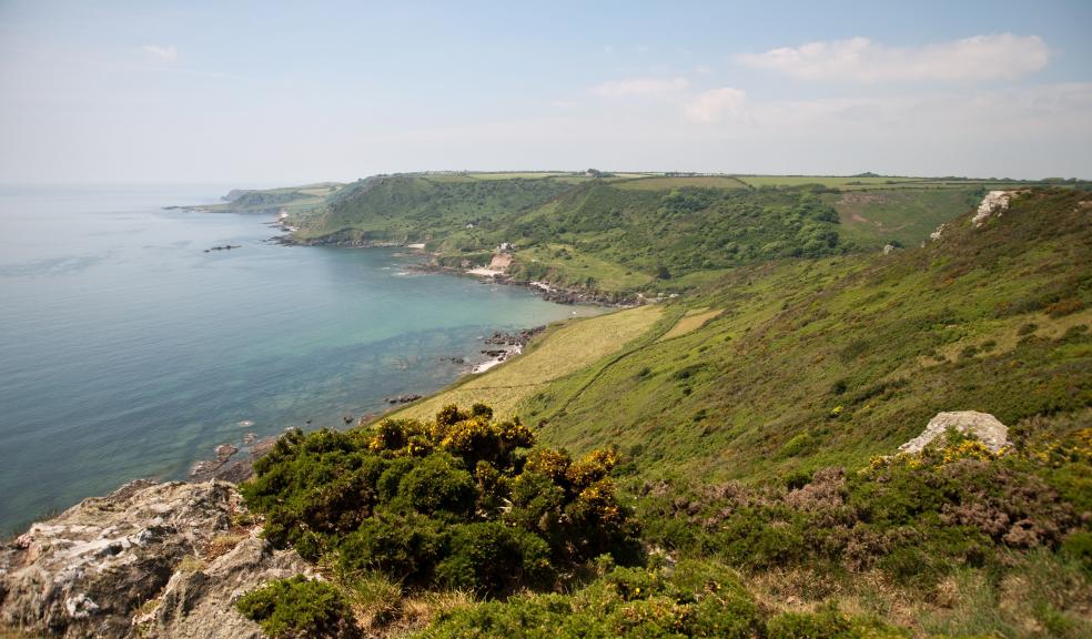 Lannacombe Bay, part of South Devon's Area of Outstanding Natural Beauty