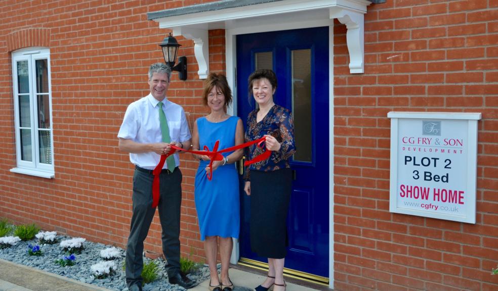 PICTURE BY GLEN KING Shane Morgan – Partner Morgan York / Mary Daymond – Sales Negotiator C G Fry & Son / Caroline Hill – Director of Sales & Marketing C G Fry & Son