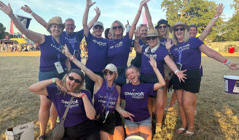 Some members of the Rowcroft Team at Live at Powderham 2026