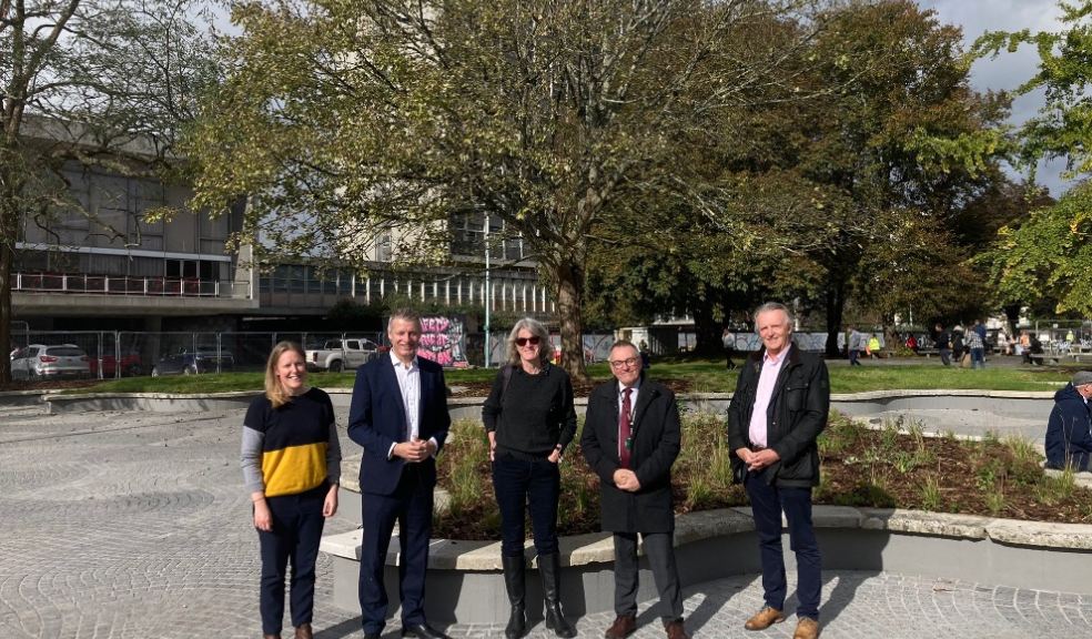 Luke Pollard MP joined Historic England and Plymouth City Council to see first-hand the regeneration of the post-war city centre.