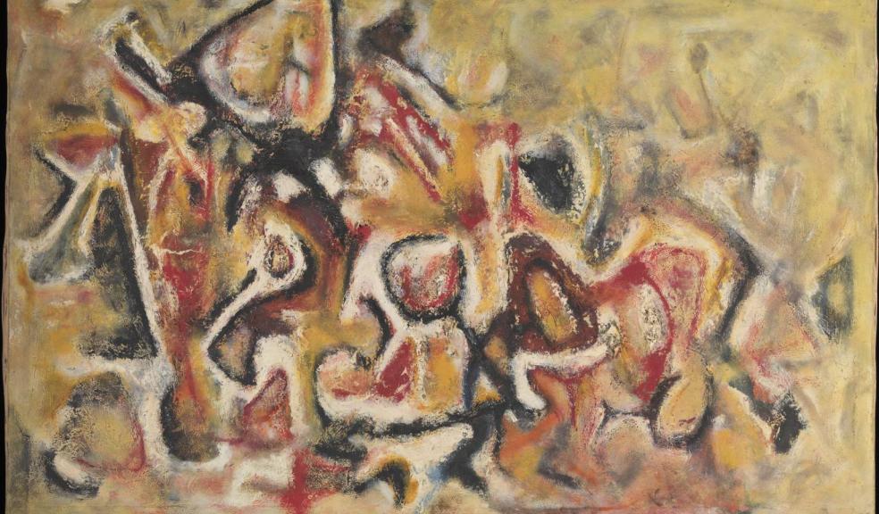 Aubrey Williams, Death and the Conquistador, 1959