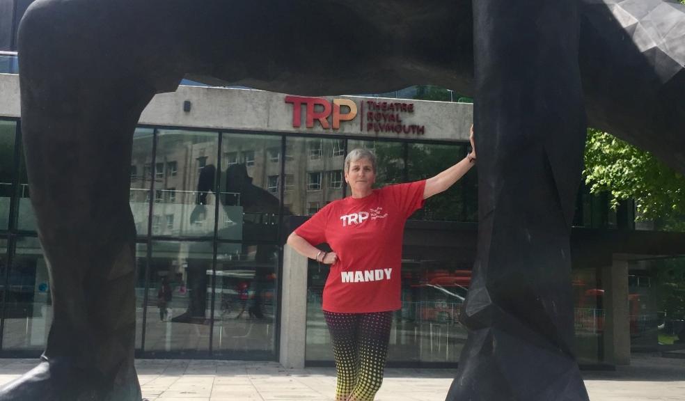 Mandy Precious is running the London Marathon for Theatre Royal Plymouth