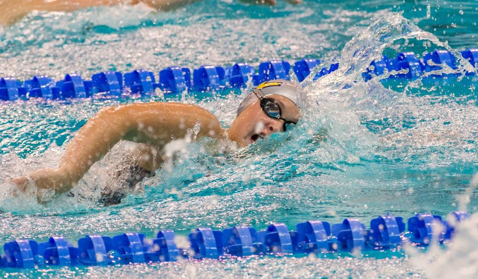 Megan Bowen swimming