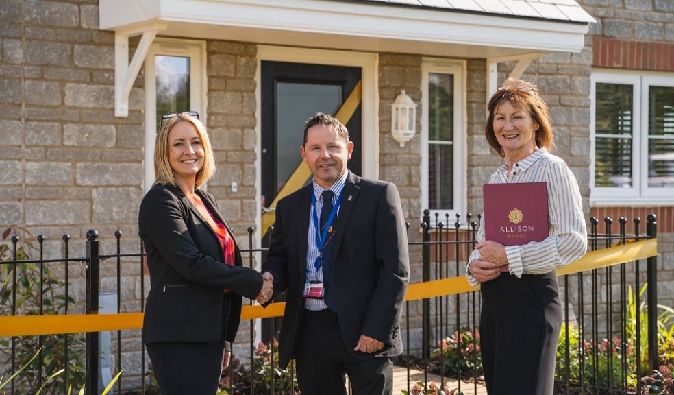 Michele Jones, Cllr Dean Ruddle and Trisha Birch-Hawkins