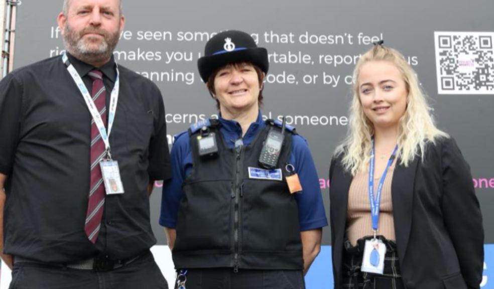 L to R: Detective Constable Matthew Nile, PCSO Elaine Wilson and Sexual Offences Liaison Officer Constable Ashleigh Benson.