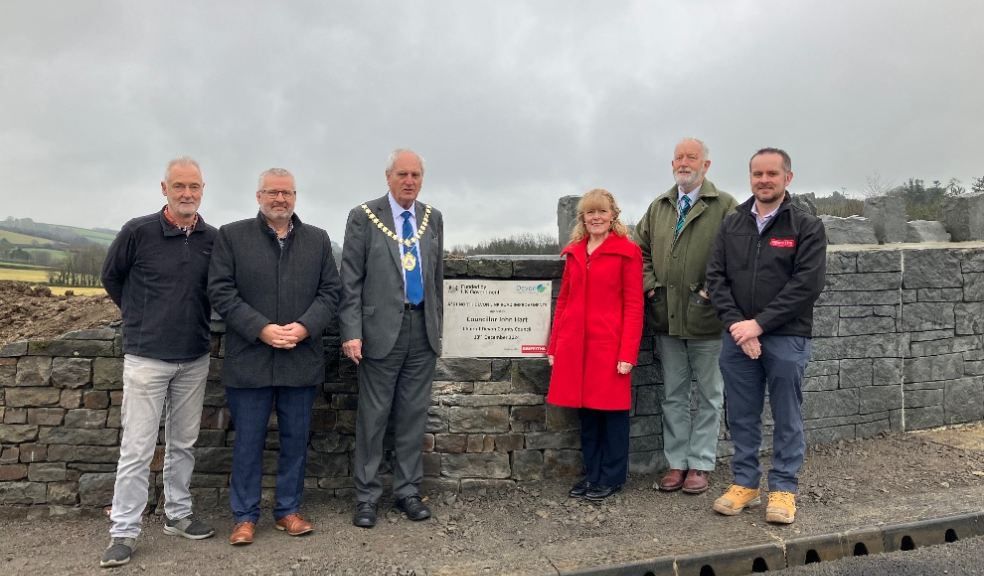 North Devon Link Road plaque unveiling