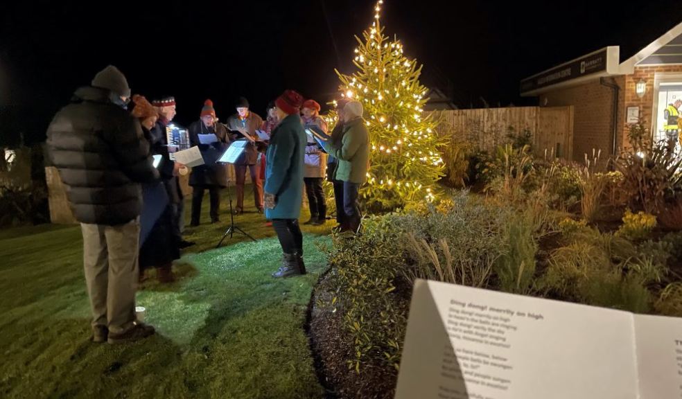 The Wren Music Choir providing community members with upbeat and warm Christmas carols as local community members meet their neighbours.