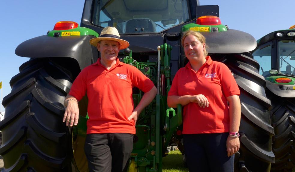 Mike Feneley, Partner and Lucy Thomas, Farming Consultant - Haines Watts Rural Business LLP