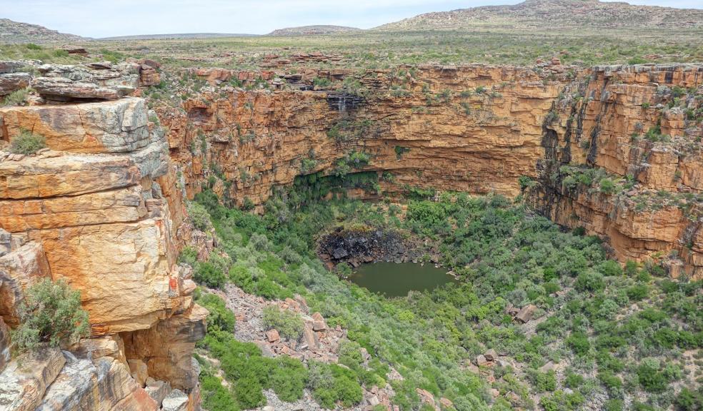 Papkuilsfontein falls