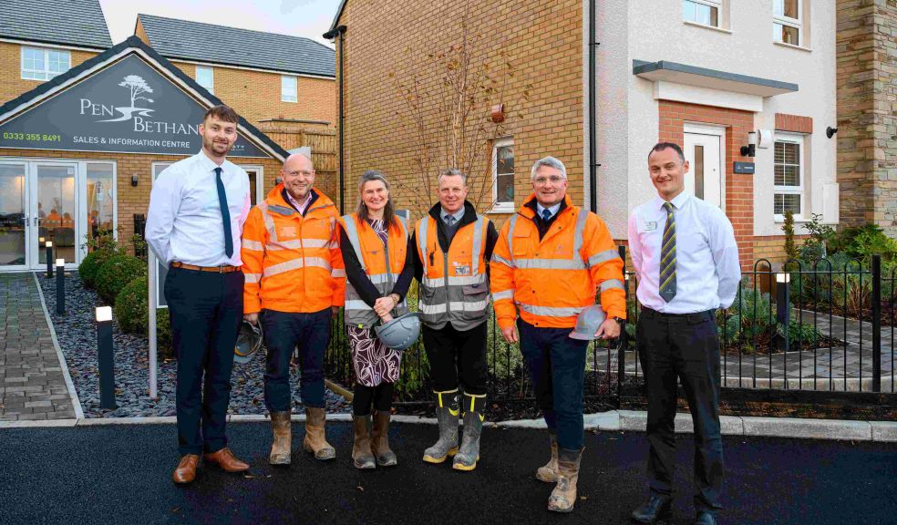 Truro and Falmouth MP visits new Cornwall housing Development