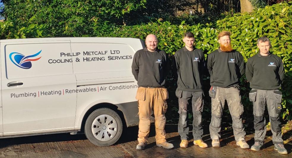 Phil Metcalf -Heating Installer Awards North West winner