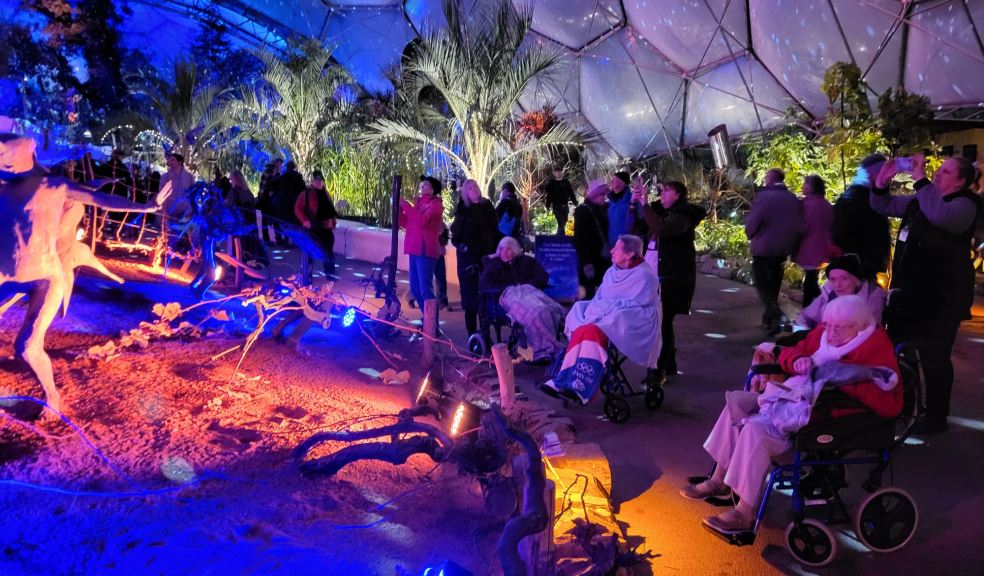 Butterfly Lodge residents visit Eden Project Butterfly Lodge residents visit Eden Project