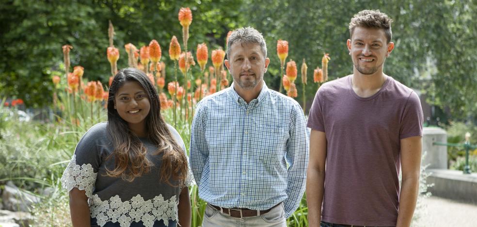 From left: Jenita Loheswaran, Rob Carnon and Paul Murphy and all three of them are available for interview in advance of A-level results day, as is Chief Marketing Officer David Alder.