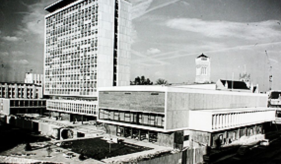 Civic Centre and Council House, c1962. Photo courtesy of Plymouth City Council (Museums & Archives)