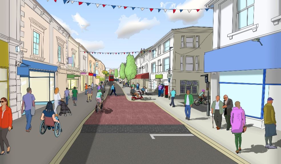 Queen Street proposals - artist impression