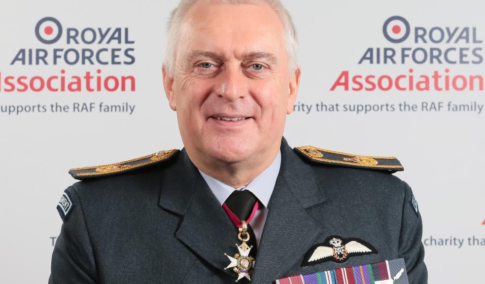 Air Marshal Sir Baz North, President of the RAF Association.