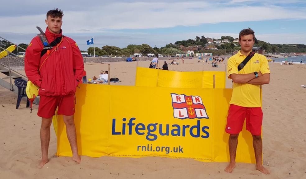 RNLI lifeguards to provide Easter cover on Exmouth beach