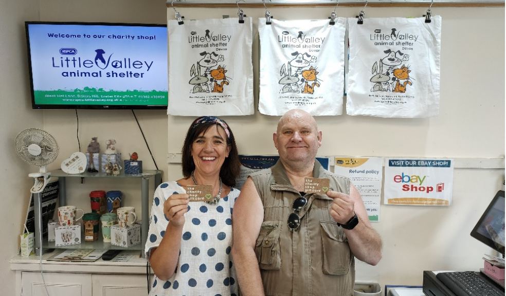 RSPCA Little Valley Animal Shelter, gift card shop