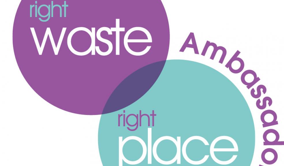 Bond Dickinson is an ambassador for right Waste right Place