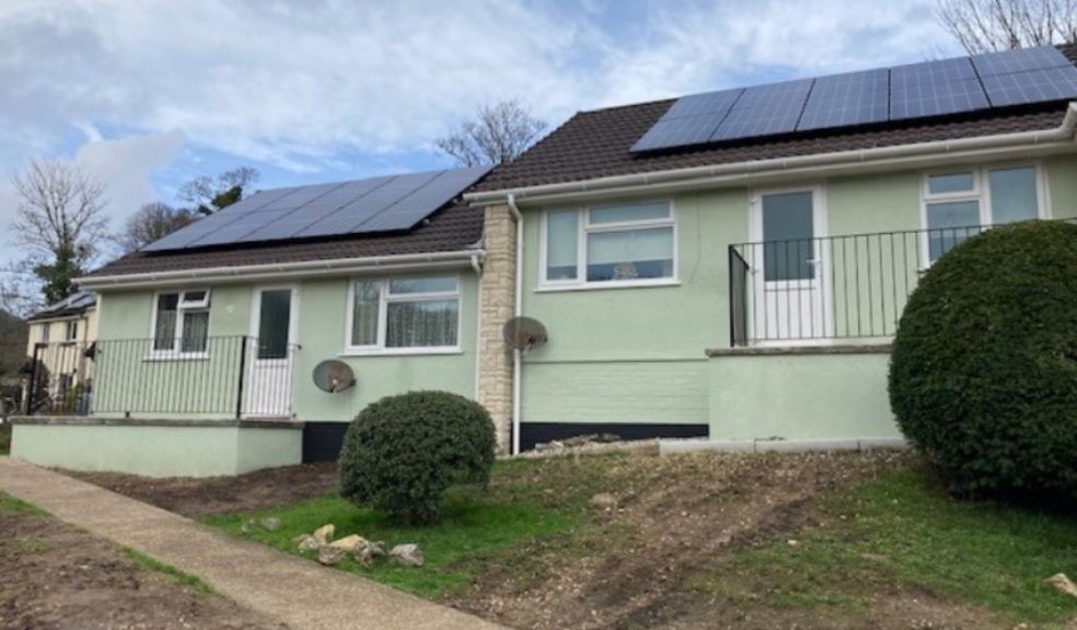 Recently renovated housing in East Devon