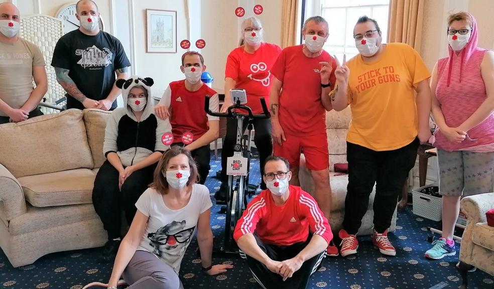 Staff at Sefton Hall raise hundreds for Comic Relief