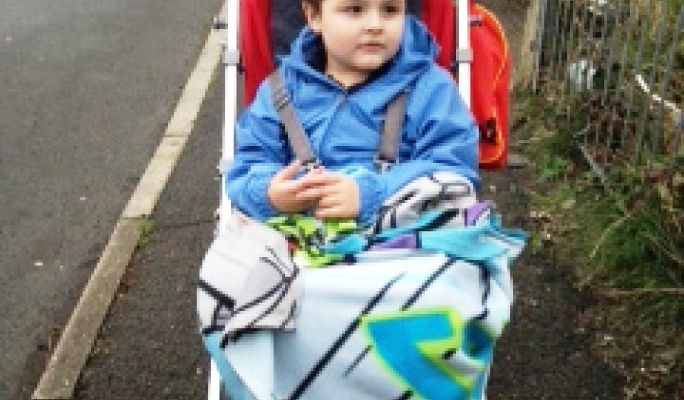 Ricky-Lee Blight from Plymouth was helped by Newlife but there are still 11 children in Devon needing help
