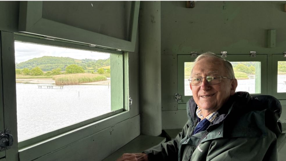 Rodney and bird hide
