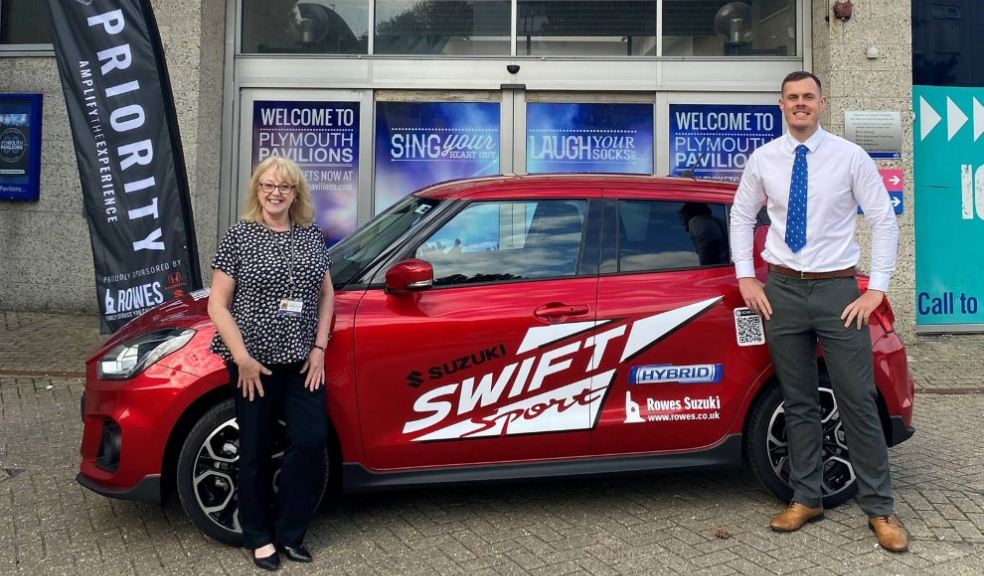 Kim Downer, Business Development Manager, Plymouth Pavilions and Martyn Akehurst, Group Marketing Manager, Rowes Garage Ltd