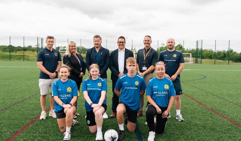 2) SDCJPG copy Joe Lovell – CEO TUAFC Kelly Sooben – Vice Principal SDC Mark Bowes-Cavanagh – Chair TUAFC Michael Westcott – Chair TUAFC Danny Gaze – SDC Curriculum Head Kev Wills - Head of SDC Football Academy and TUAFC under 18 Manager Danni Wyat