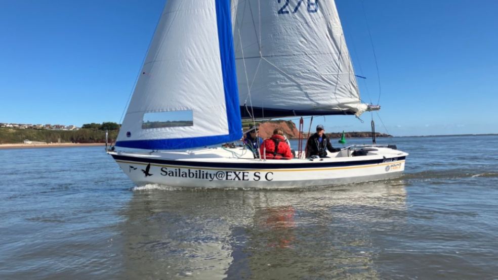 Sailability's Hawk 20 dayboat.