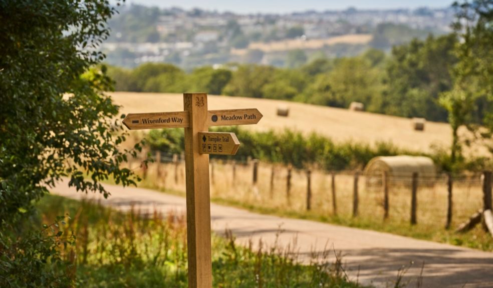 Saltram East trails signpost © National Trust Images Steve Sayers