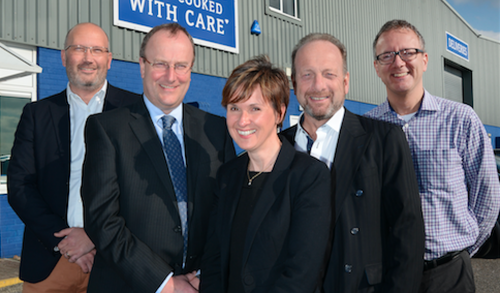 L-R: Simon Knight, Sales and Marketing Director; Mike Crosby, Finance Director; Eve Skuse, Head of HR; David Nairn, MD; John Joseph, Operations Director.
