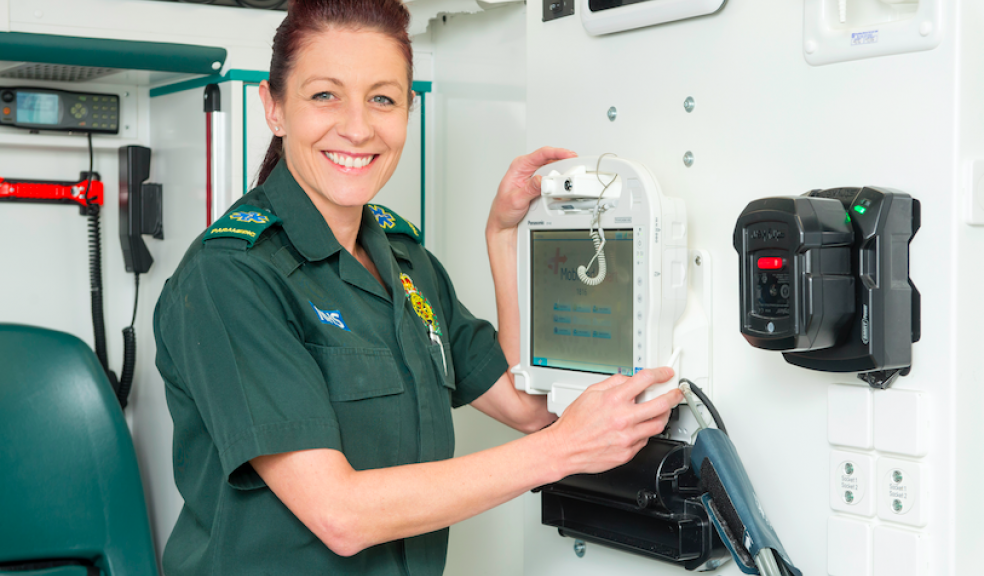 Plymouth-based paramedic Mary-Jean Tucker