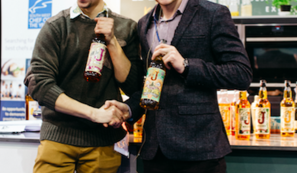 Josh Stewart from The Treasury Bar, Plymouth and Signature Brand Development Manager, Duncan Byrne