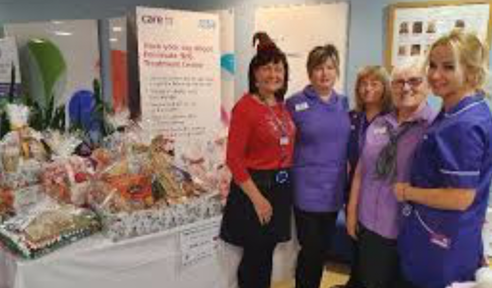 The Peninsula NHS Treatment Centre Christmas craft fair team, Gwyneth Fitzgerald, Nicola Law, Vanessa Squibb and Yvonne Osborne. Together with other colleagues and patients, their Christmas craft fair has raised £700 for Improving Lives Plymouth