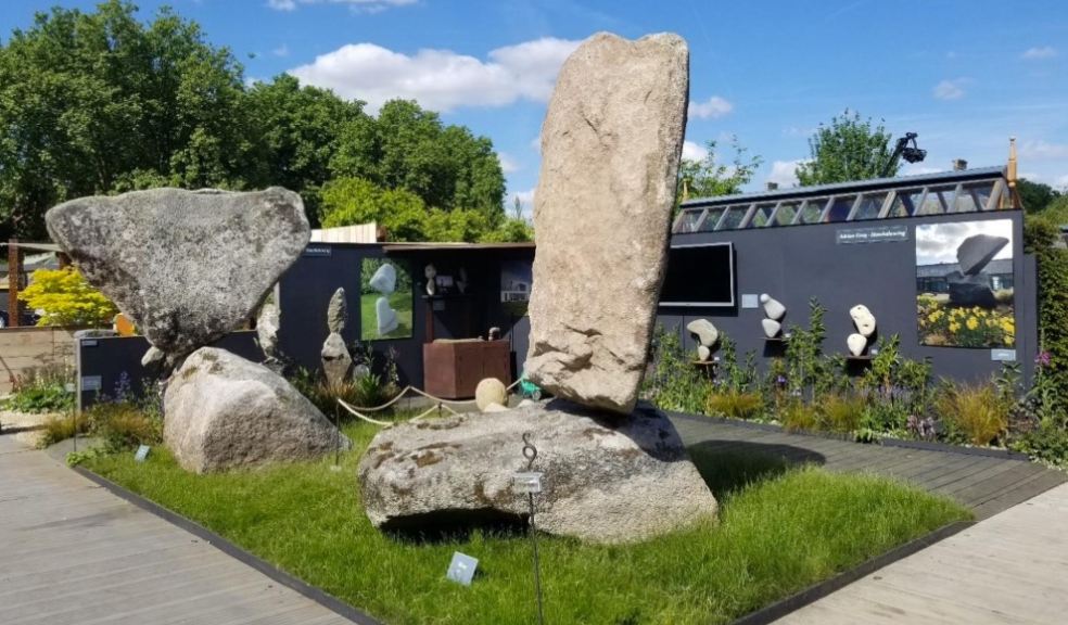 Adrian Gray’s 2022 RHS Chelsea Flower Show Stonebalancing tradestand