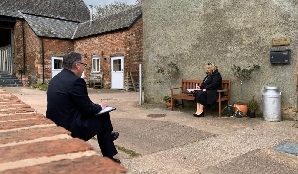 Manage financial affairs during COVID-19 - signing documents at East Devon Law