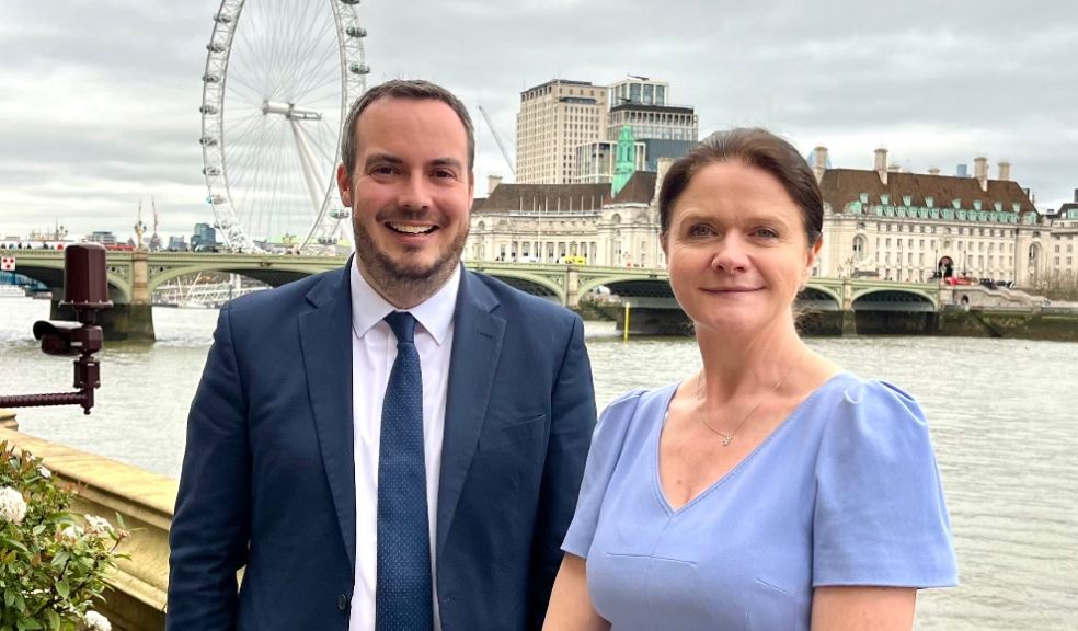 Simon Jupp MP and Kate Nicholls OBE