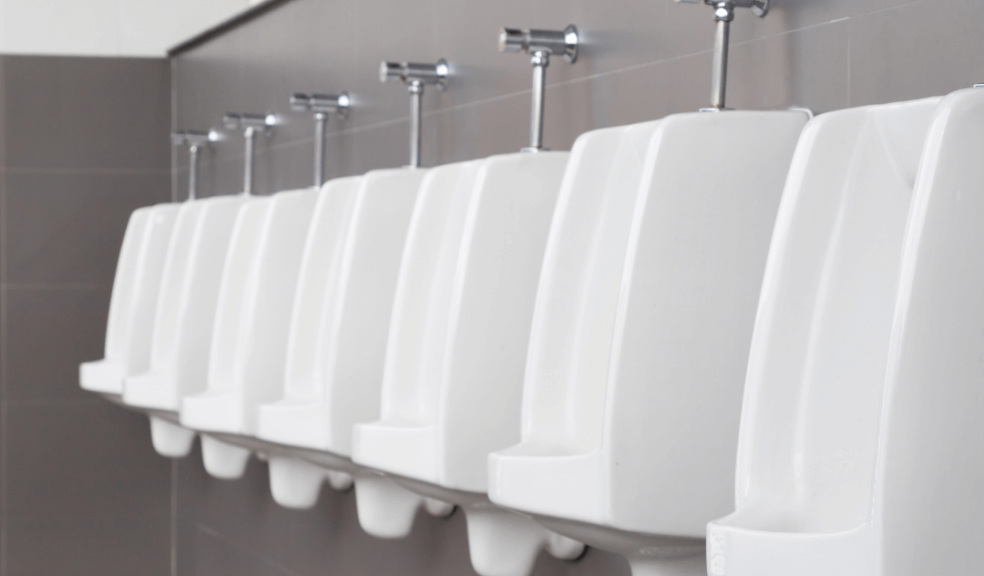 Bay of urinals