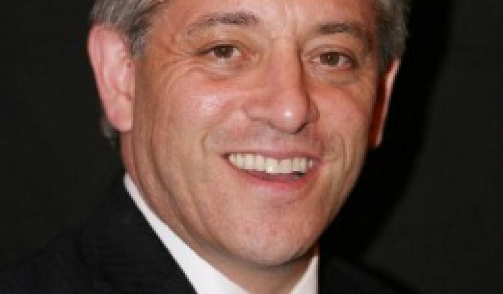 John Bercow MP, Speaker of the House of Commons