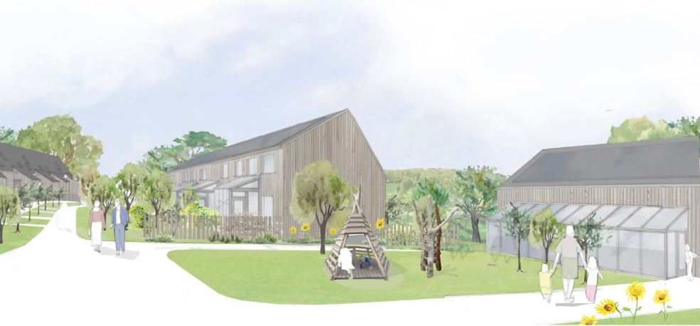 Transition Homes - artists impression